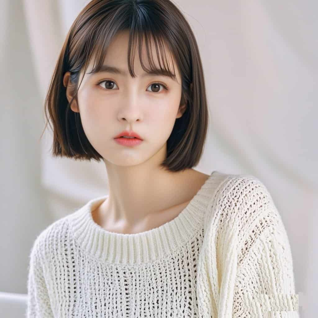 Wu Hanyu-white sweater